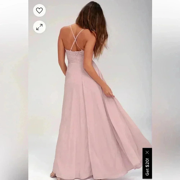 Lulus Madalyn Lace Maxi Dress Size XL - Picture 2 of 12